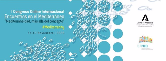 Cartel del congreso virtual 'Encuentros en el Mediterráneo. Mediterraneidad más allá del concepto'