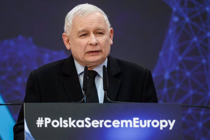 El líder del Partido polaco Ley y Justicia (PiS), Jaroslaw Kaczynski