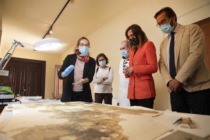 La Alhambra inicia la restauración de las pinturas murales del Maristán