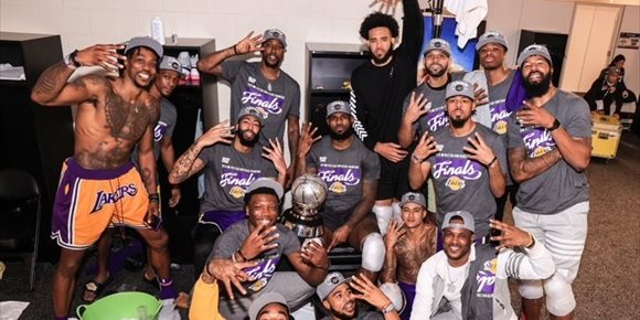 1. Los Lakers regresan a las Finales de la NBA diez años después