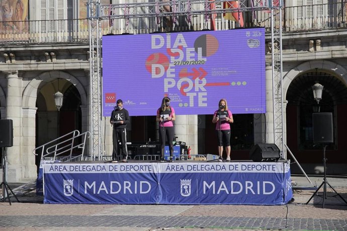 Sofia Miranda interviene en el acto celebrado por el Día del Deporte