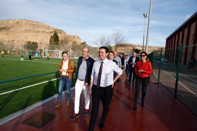El presidente de la Diputación de Almería visita Sorbas