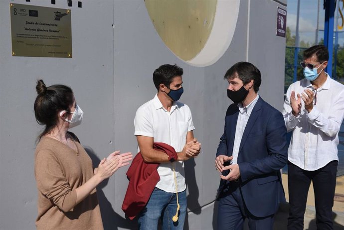 El Centro Deportivo San Pablo De Sevilla Ha Inaugurado De Forma Oficial La Que Se Denominará Desde Este Domingo Nueva Jaula De Lanzamientos 'Antonio Giménez Romero"' En El Marco Del Campeonato De España De Atletismo Sub 23.