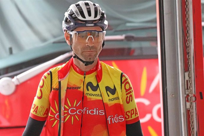 Alejandro Valverde con la selección española