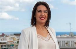 Evelyn Alonso, concejal de Desarrollo Económico del Ayuntamiento de Santa Cruz de Tenerife