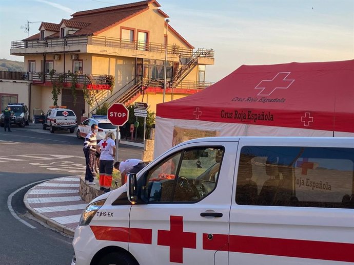 Cruz Roja colabora en localidades confinadas de Extremadura