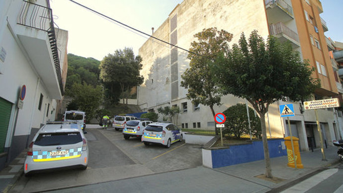 La seu de la Policia Local de Blanes aquest 28 de setembre del 2020 (Horitzontal)