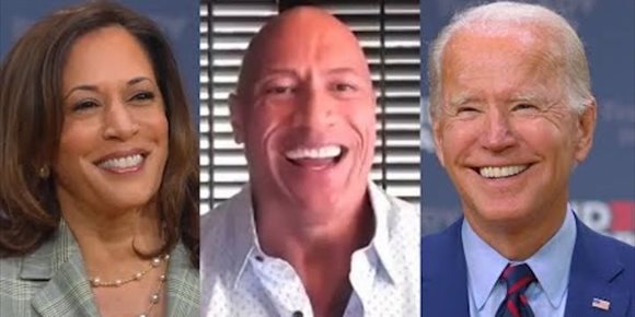 10. Dwayne 'The Rock' Johnson anuncia que votará a Joe Biden en las elecciones estadounidenses