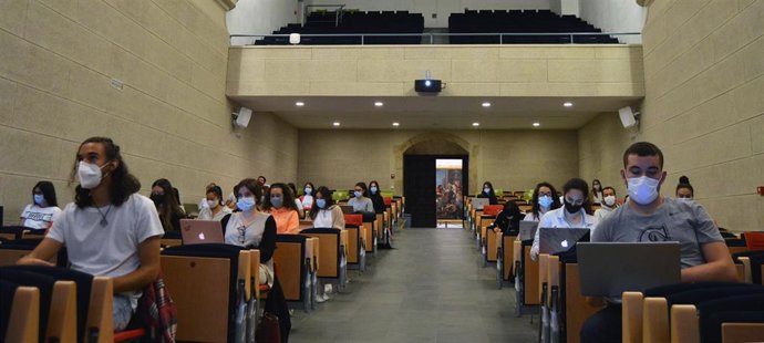 Acto académico en el inicio de curso en la UPSA.