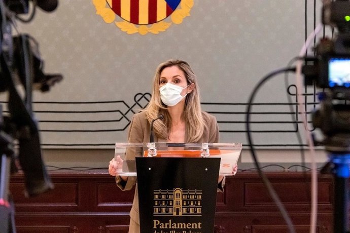 La portavoz parlamentaria adjunta de Cs, Patricia Guasp.