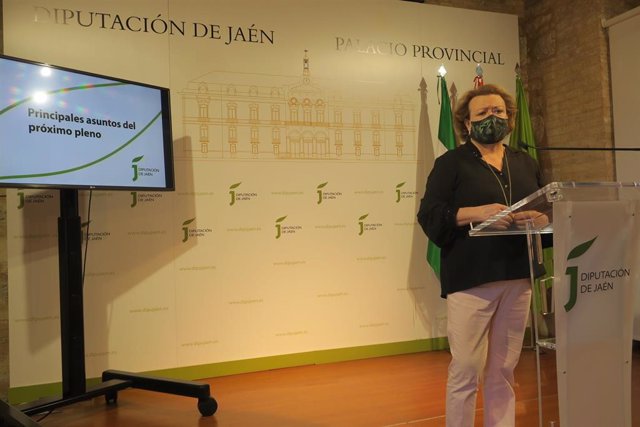 Pilar Parra informa sobre los principales asuntos del próximo pleno de la Diputación.