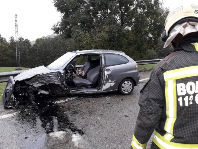Accidente en Villacarriedo