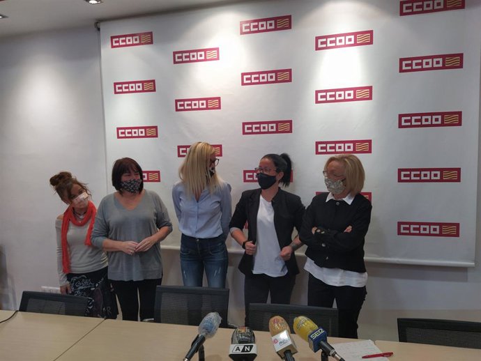 Zaragoza.-Convocada una concentración de trabajadoras de comedores escolares ant