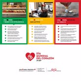 Foto: Cardioalianza se une a la campaña internacional #UsoMiCorazón con motivo del Día Mundial del Corazón