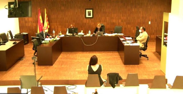 Judici a l'activista independentista Tamara Carrasco al Jutjat Penal 25 de Barcelona, a la Ciutat de la Justícia, 28 de setembre del 2020.