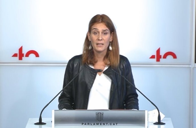 La coordinadora nacional dels comuns, Jéssica Albiach