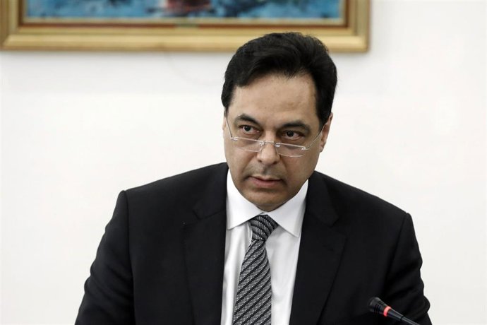 Hasán Diab, primer ministro dimitido en Líbano