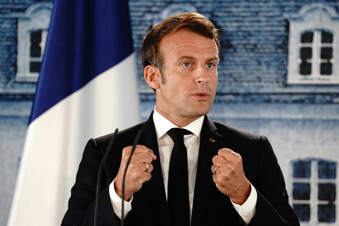 El presidente francés, Emmanuel Macron