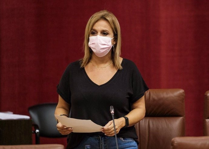 La parlamentaria de Adelante por la provincia de Huelva, María Gracia González.