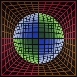 "Isom 1986", 1978 - Victor Vasarely (Pécs, Hungría, 1908 - París