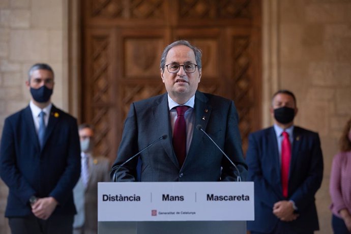 El president de la Generalitat inhabilitat, Quim Torra.