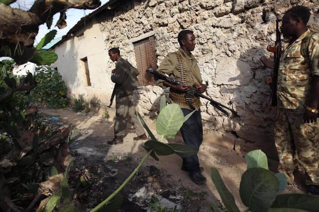 Militares somalíes