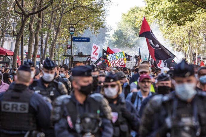 Francia.- AI denuncia que miles de manifestantes han sido sancionados injustamen