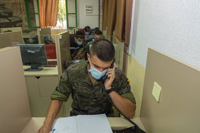 Coronavirus.- La Comunidad de Madrid cuenta ya con 154 rastreadores militares operativos