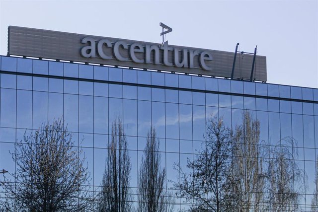 Sede de la empresa Accenture en el Parque Empresarial La Finca de Pozuelo de Alarcón, en Madrid.