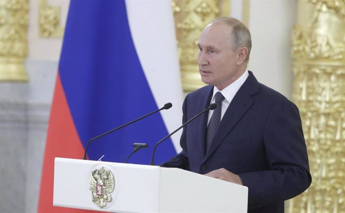 Putin en un discurso en el Senado ruso