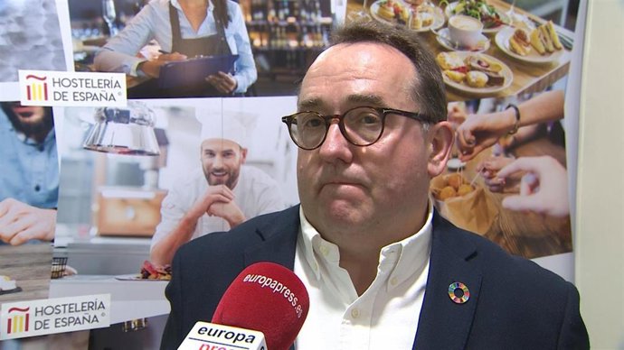 José Luis Yzuel Sanz, presidente de la Confederación Empresarial de Hostelería de España.