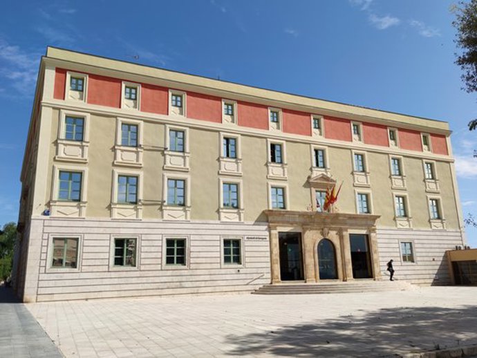 Pla general de l'edifici de la Diputació de Tarragona. Imatge publicada el 29 de setembre del 2020. (Horitzontal)