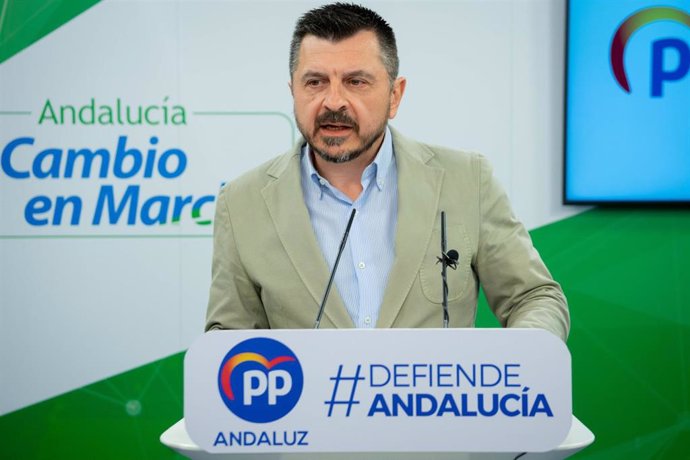 El vicesecretario general del Partido Popular andaluz, Toni Martín.