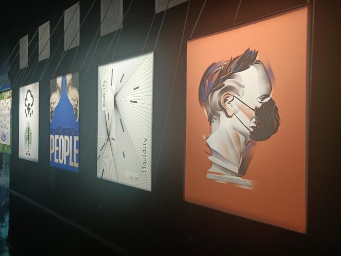 La exposición 'Coronacrisis y cultura', en el Centre Cultural La Nau de la Universitat de Valncia