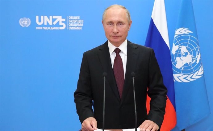 Putin en su mensaje de vídeo para la Asamblea General de Naciones Unidas