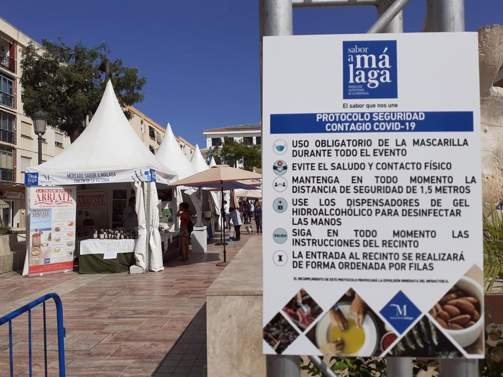 Las empresas participantes en el Mercado Sabor a Málaga de Rincón de la Victoria doblan sus ventas en esta edición 2 Las empresas participantes en el Mercado Sabor a Málaga de Rincón de la Victoria doblan sus ventas en esta edición 2