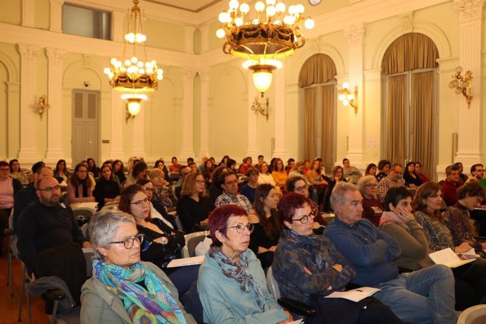 Públic de la Trobada de Professorat de Valenci celebrada en 2019