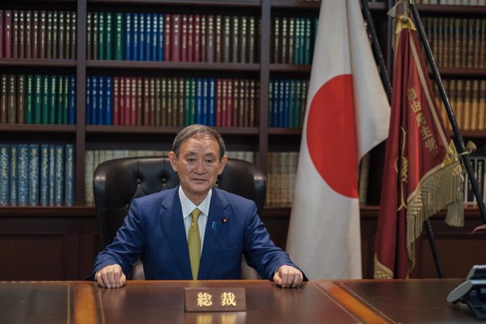 El primer ministro de Japón, Yoshihide Suga