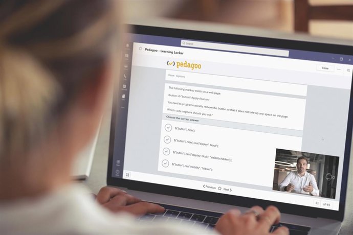 Herramienta 'proctoring' de la plataforma Pedagoo para garantizar la seguridad en exámenes on line