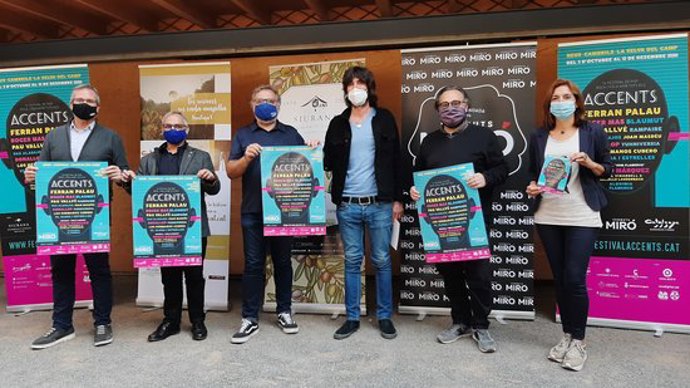 Foto de família del Festival Accents, el 29 de setembre del 2020 (horitzontal)