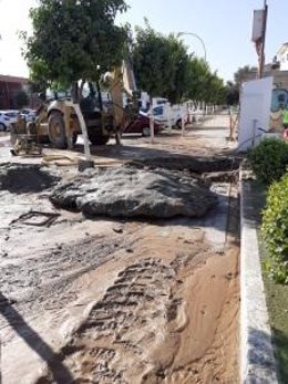 Avería en Lora del Río