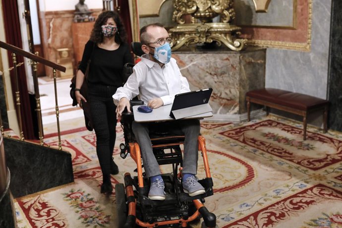 El portaveu d'Unides Podem al Congrés, Pablo Echenique.