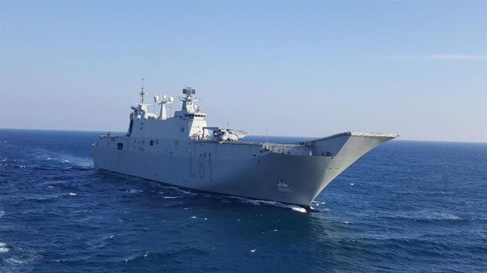 Portaaviones 'Juan Carlos I' de la Armada Española