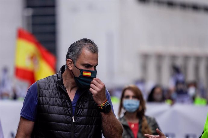 El secretario general de Vox, Javier Ortega Smith