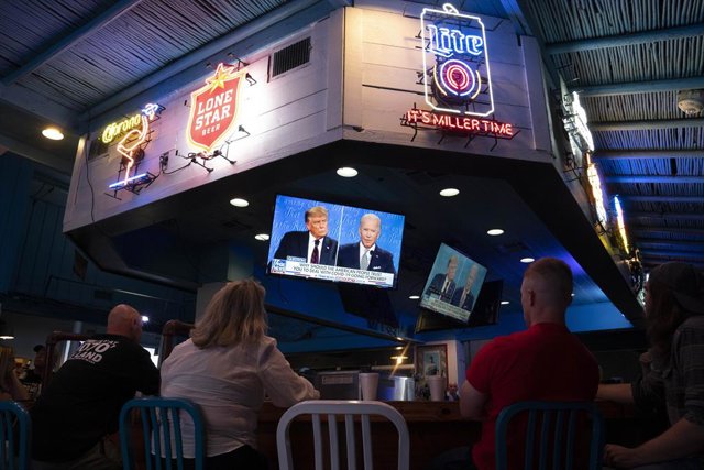 Debat electoral entre el president dels Estats Units, Donald Trump, i el candidat demòcrata, Joe Biden.