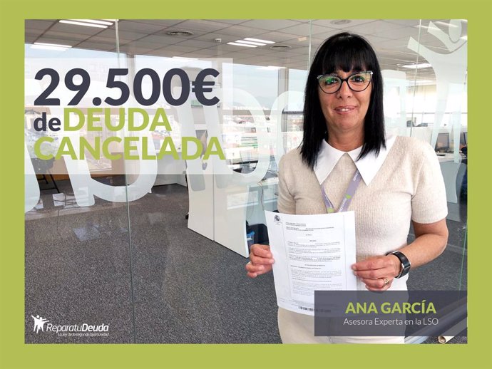 Repara tu deuda abogados cancela 29.500 euros en Guadalajara. 