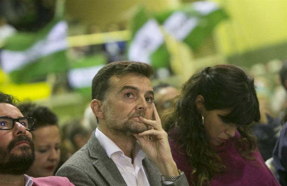 El excoordinador de IU Andalucía, Antonio Maíllo