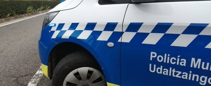 Vehículo de la Policía Municipal de Pamplona