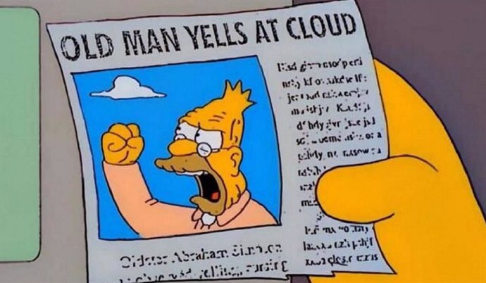 El meme de Los Simpson que resume el debate entre Donald Trump y Joe Biden
