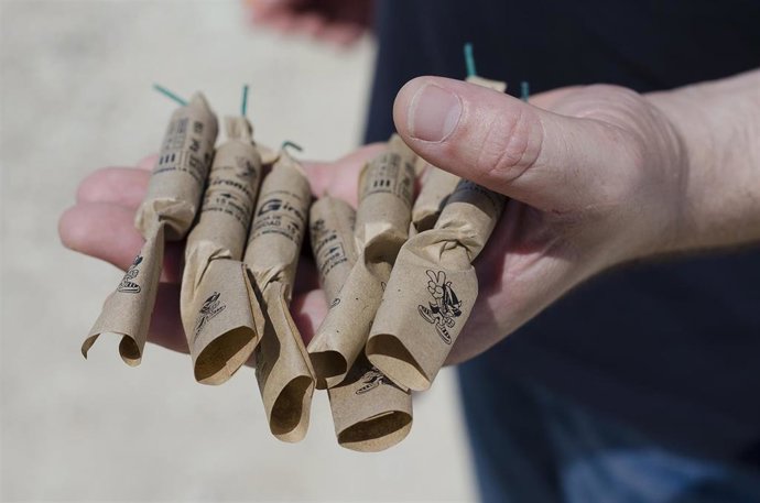 Petardos en una imagen de archivo